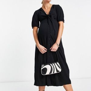 Maternity midi dress